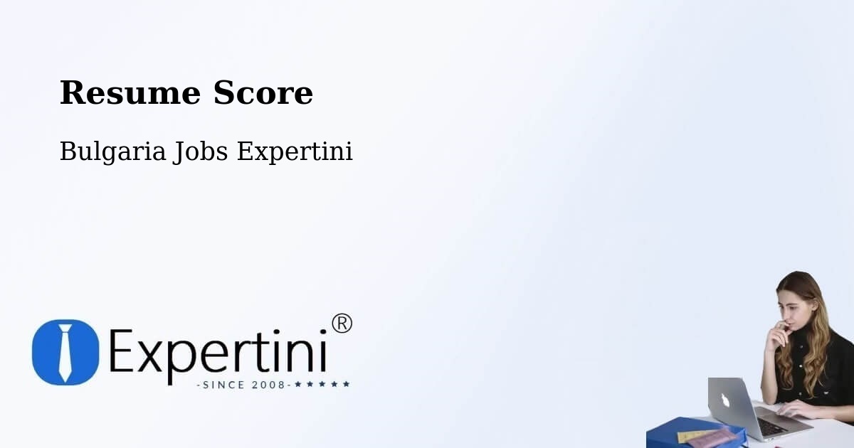 Resume Score & Job Description Match Tool – Levski - Bulgaria Jobs Expertini